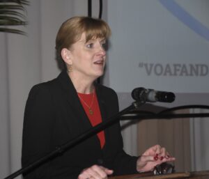 Chargée d'Affaires par intérim des États-Unis à Madagascar, Melanie Higgins
